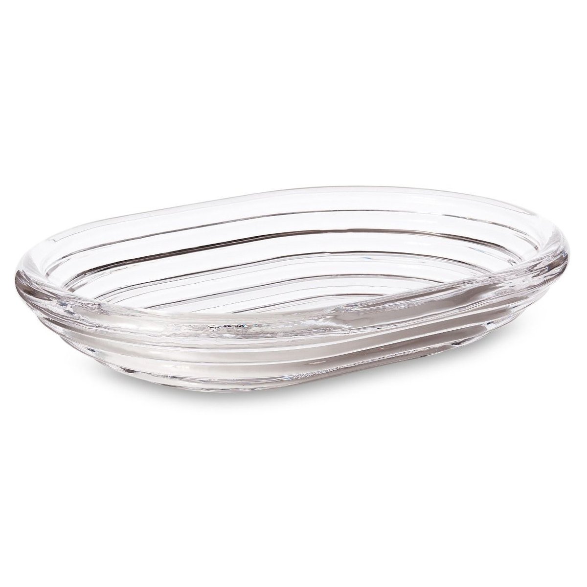 Tom Dixon Press bowl large clear | Scandinavian Design | Serving bowls | Transparent