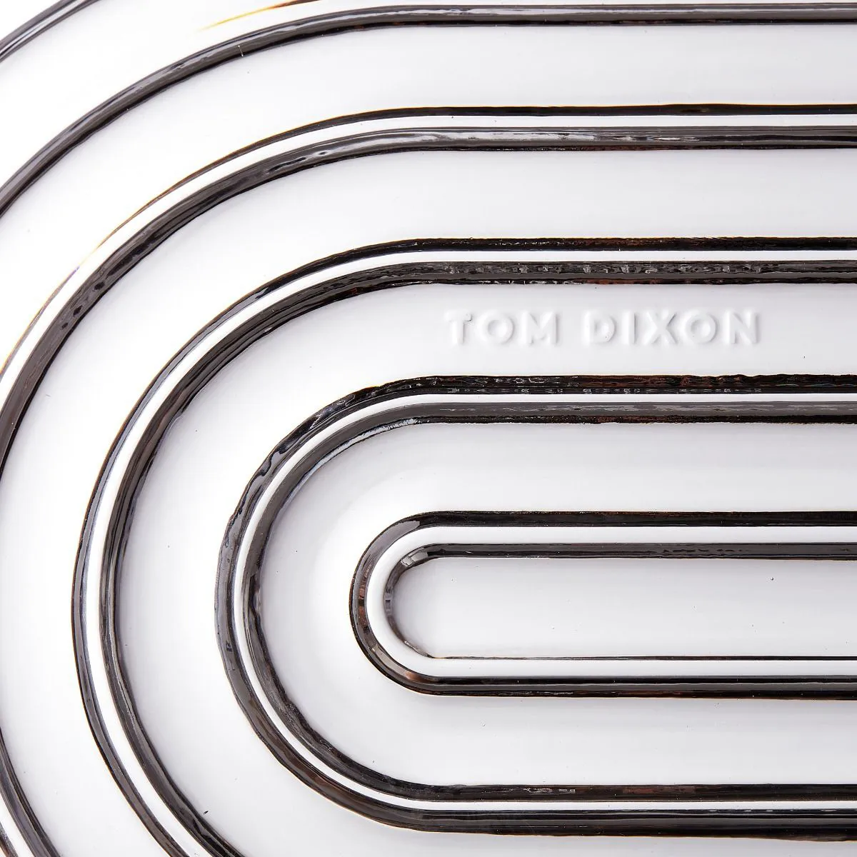 Press bowl large, clear Tom Dixon