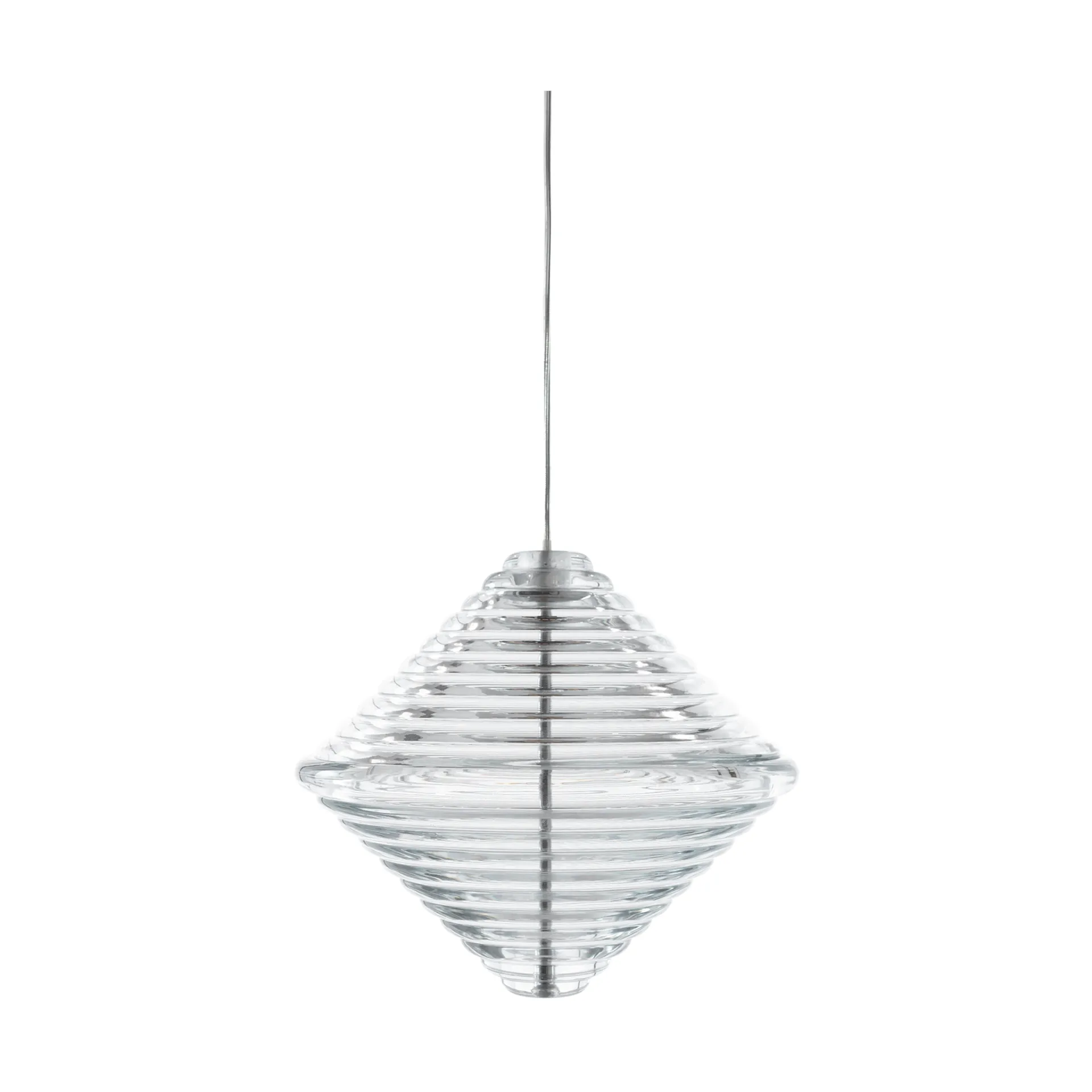 Press Cone pendant LED 34 cm, Clear Tom Dixon