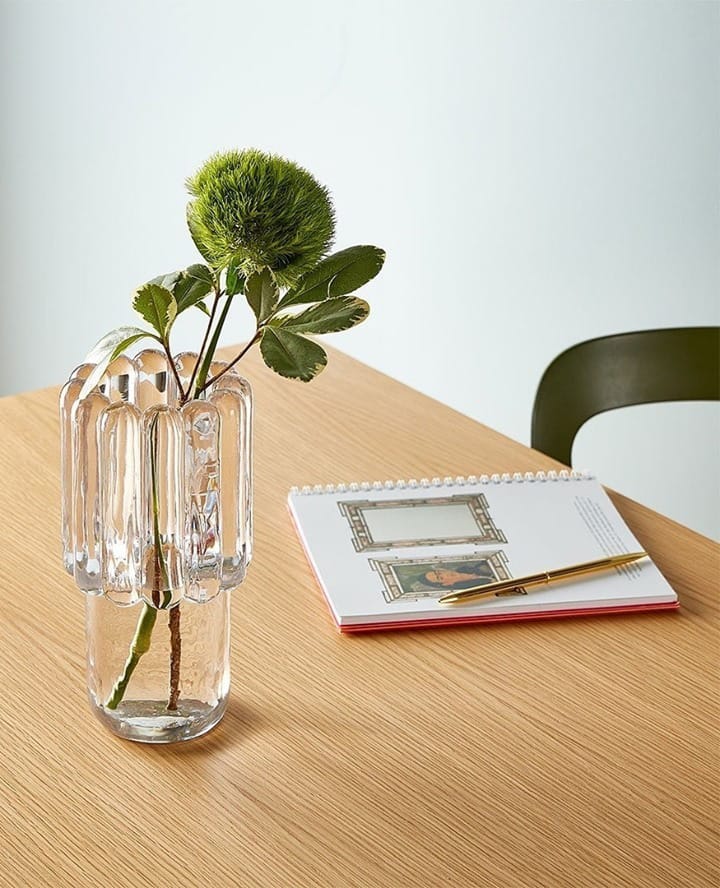 Press Medium vase, clear Tom Dixon