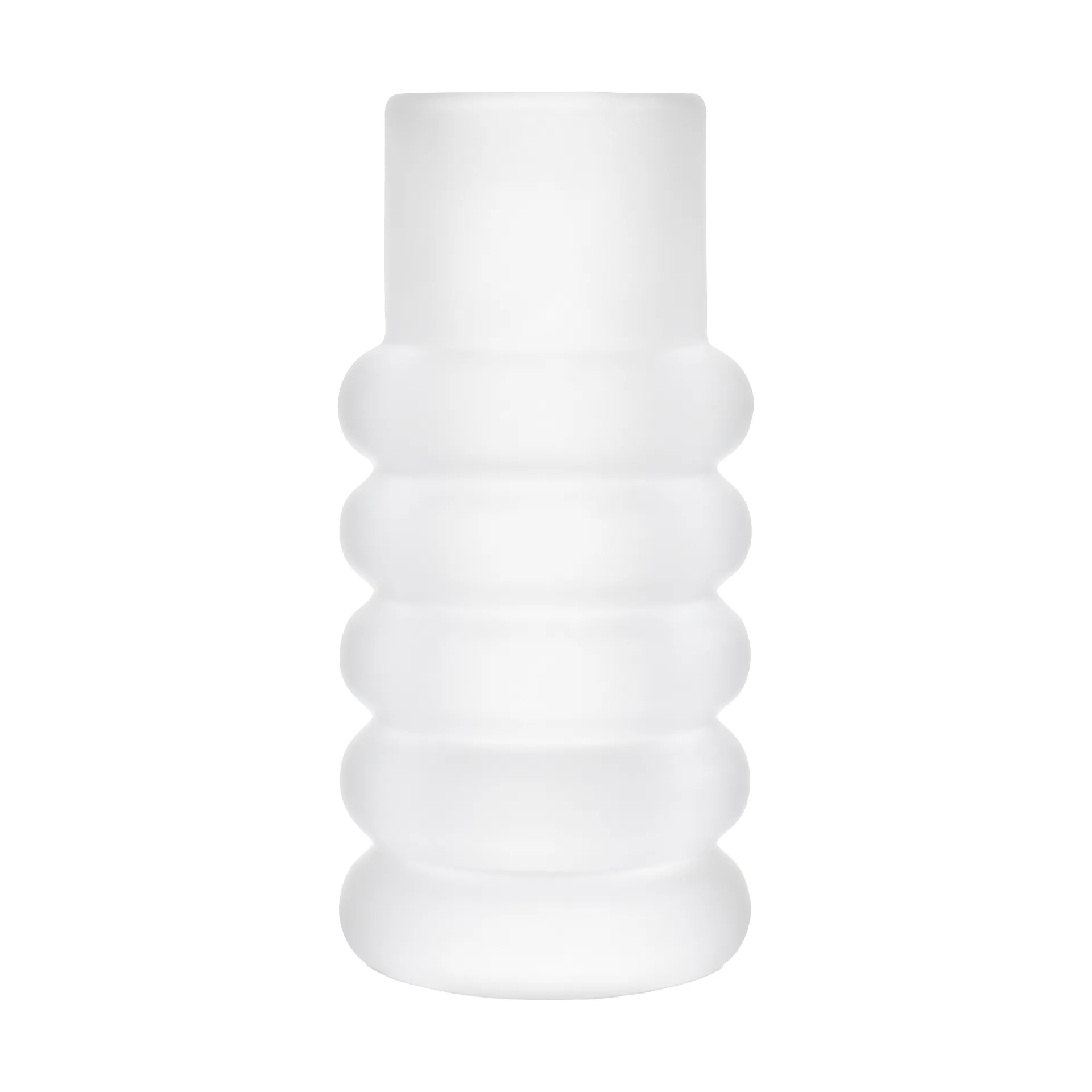 Press Stem vase, Frosted Tom Dixon