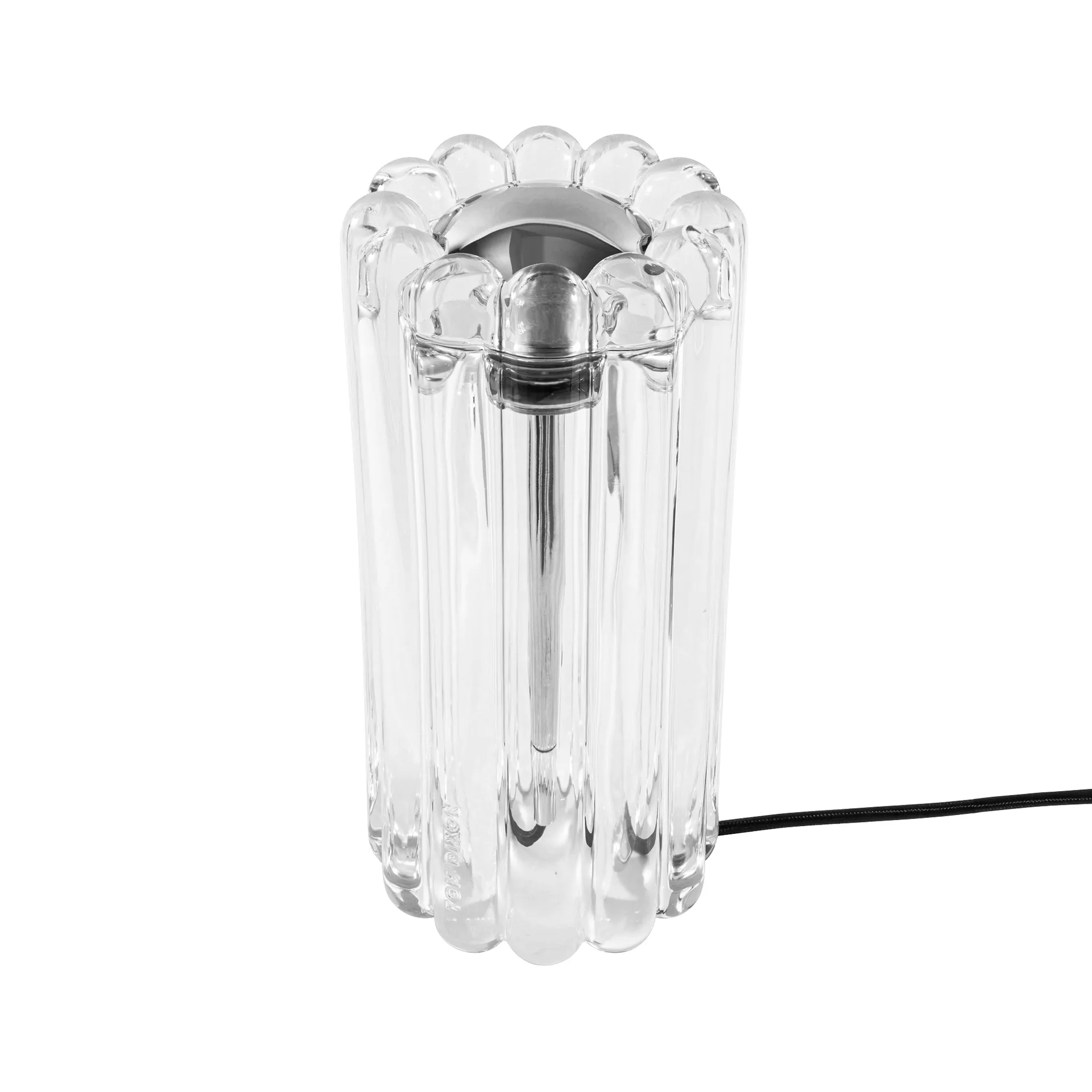 Press table lamp LED 23,5 cm, Clear Tom Dixon