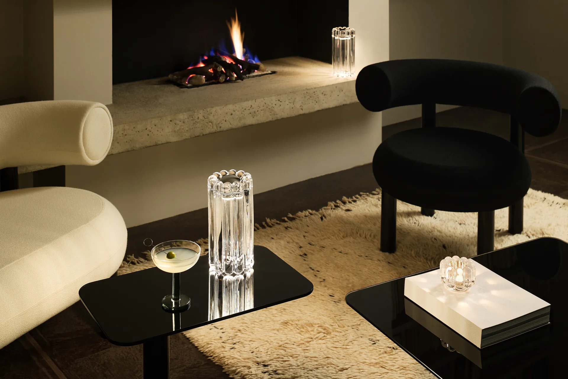 Puck coupe glass 17.5 cl 2-pack, Clear Tom Dixon