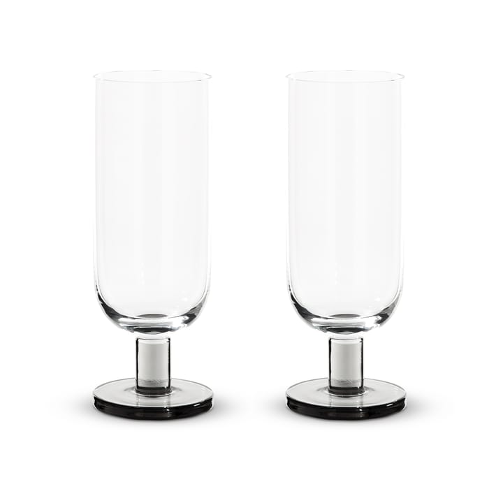 Puck highball glass 2-pack 33.5 cm - Clear - Tom Dixon