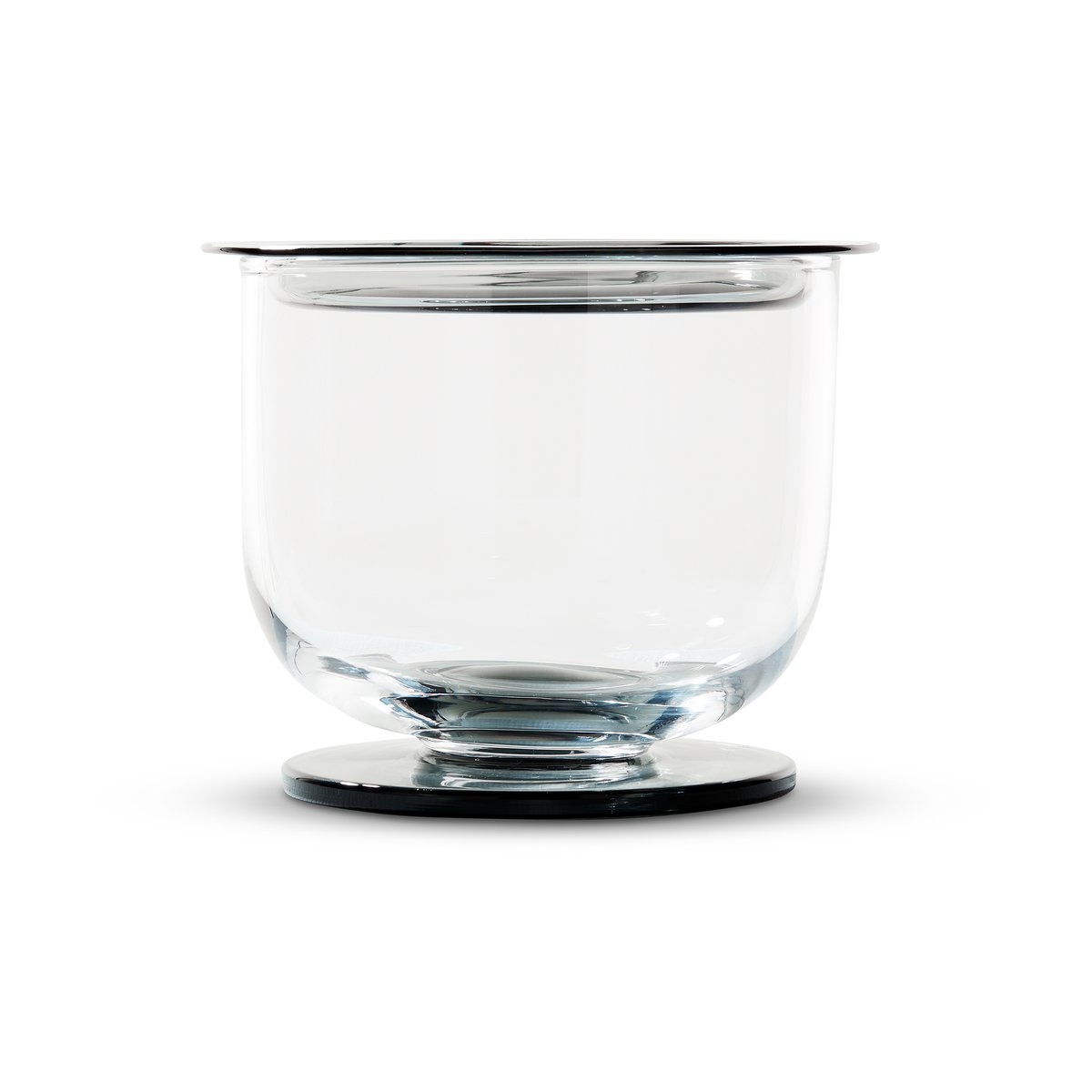 Tom Dixon Puck ice bucket 16.2 cm Clear | Scandinavian Design | Ice buckets | Transparent