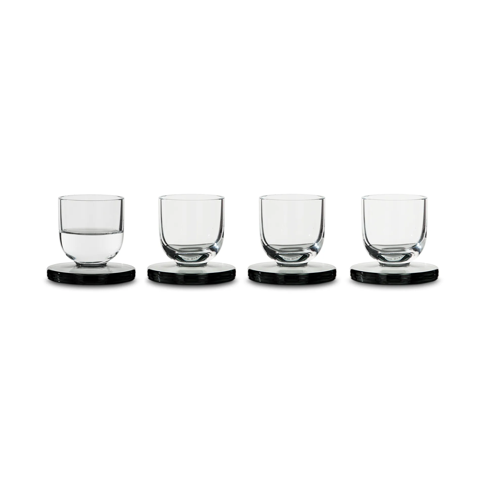 Puck shot glass 5 cl 4-pack, Clear Tom Dixon
