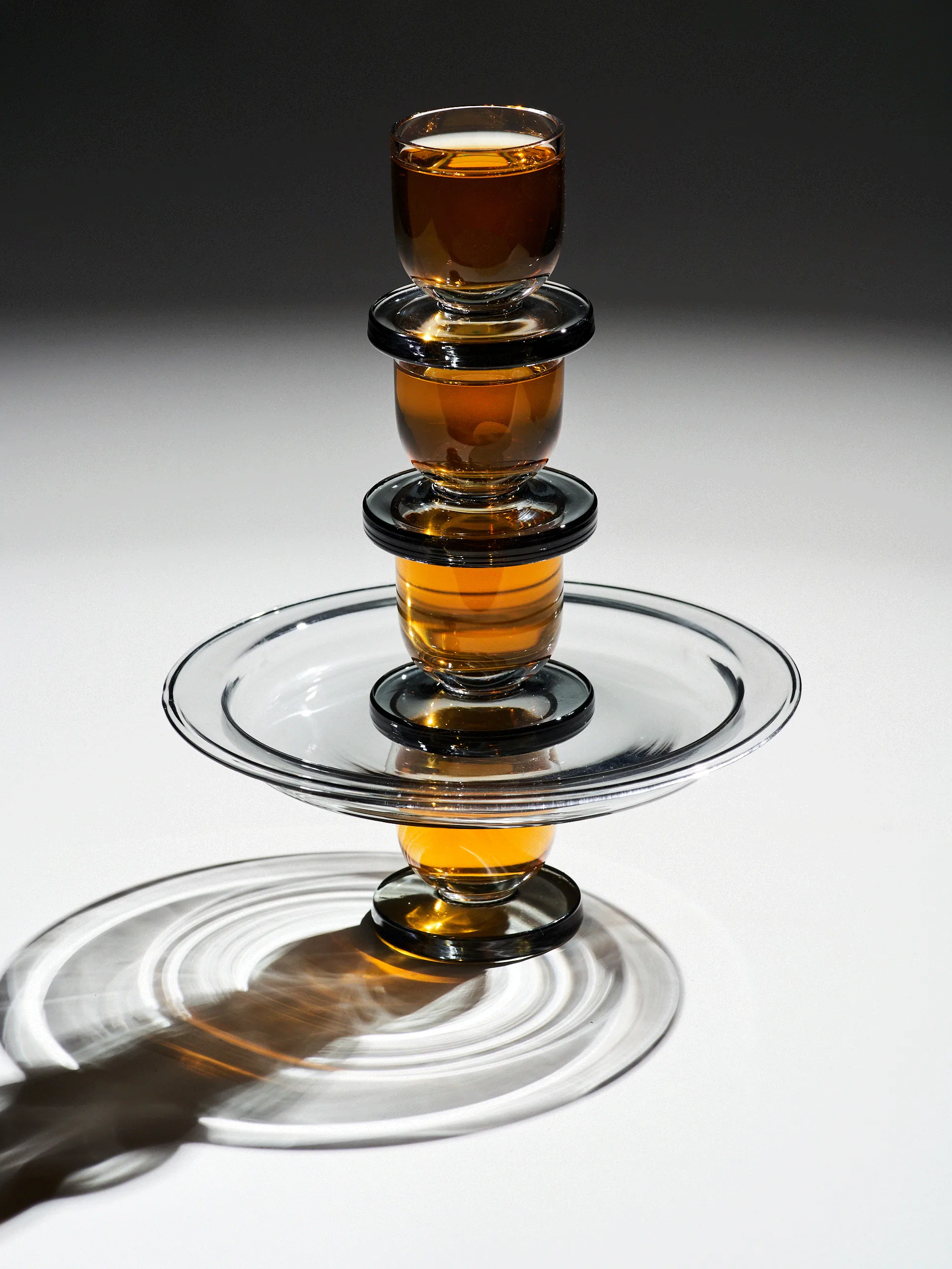 Puck shot glass 5 cl 4-pack, Clear Tom Dixon