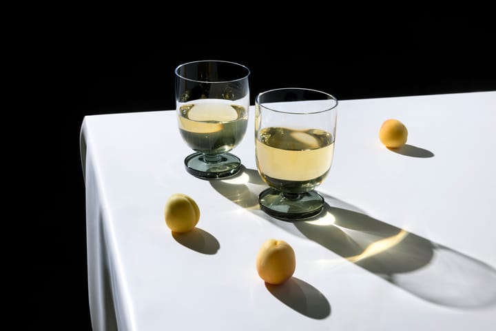 Puck water glass 33 cl 2-pack, Clear Tom Dixon