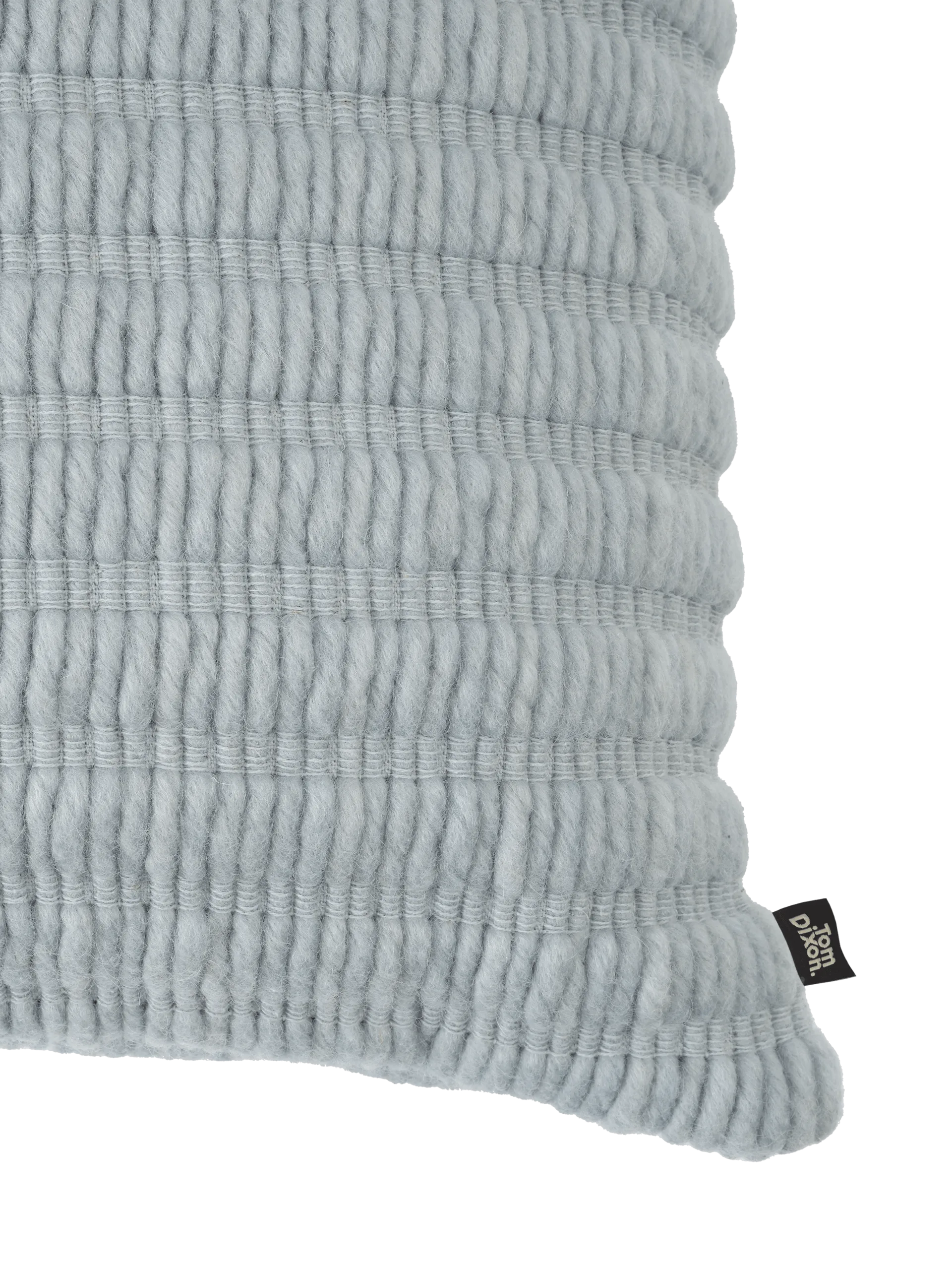 Ridge cushion 45x45 cm, Light Blue Tom Dixon