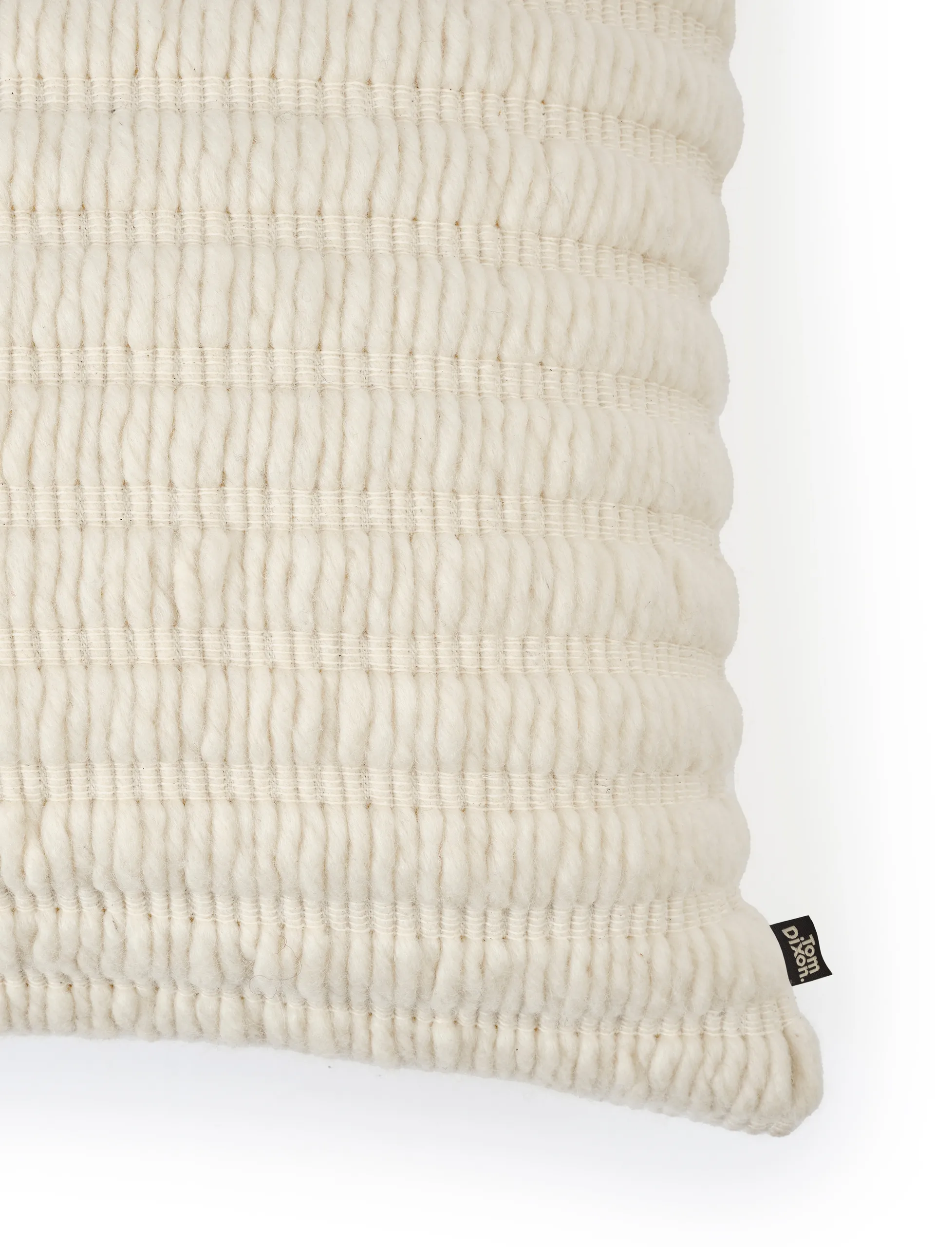 Ridge cushion 45x45 cm, Natural Tom Dixon