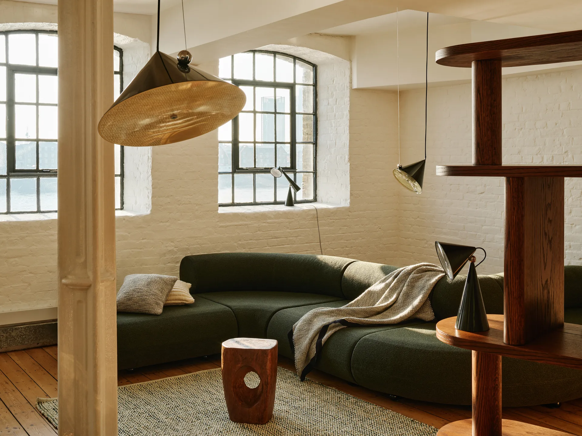 Ridge cushion 45x45 cm, Natural Tom Dixon