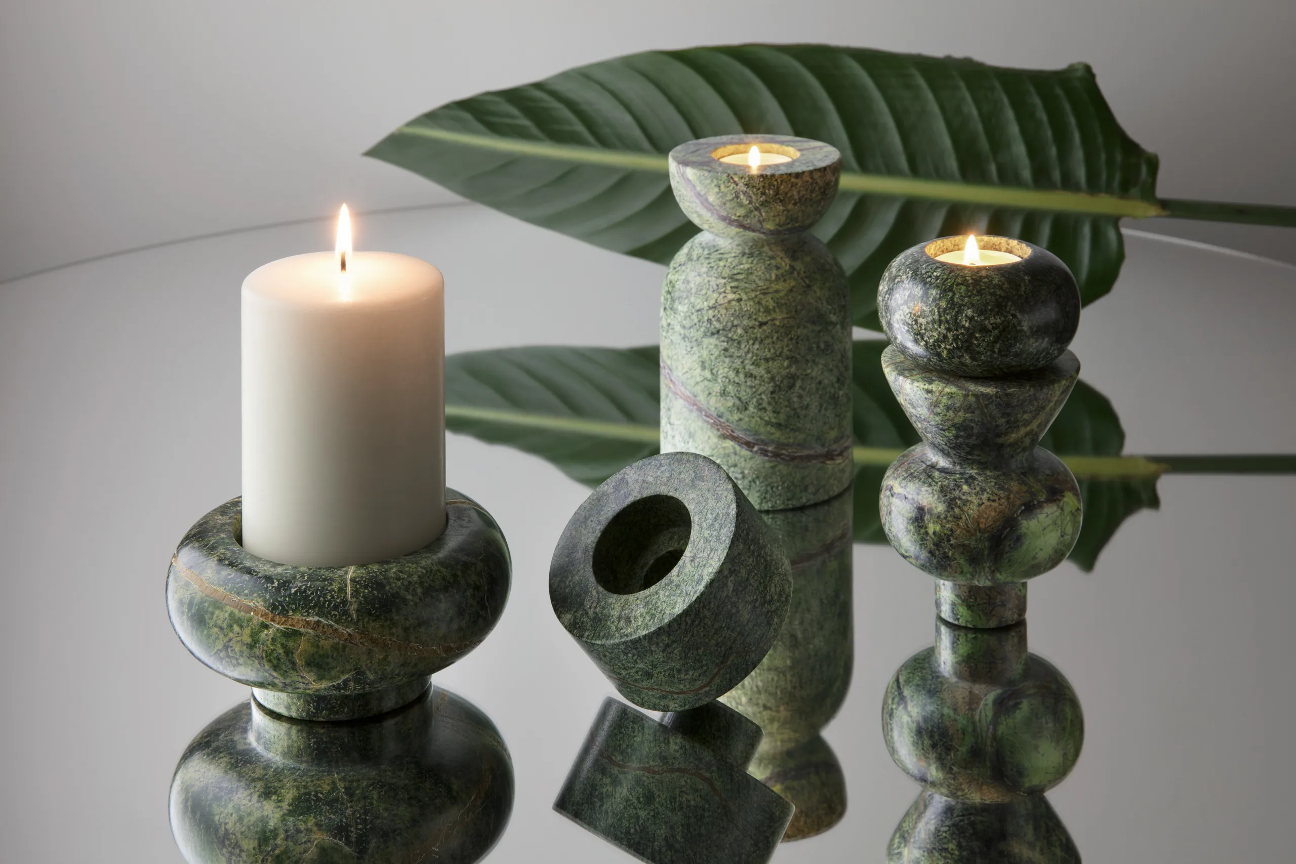 Rock candle sticks large from Tom Dixon - NordicNest.com