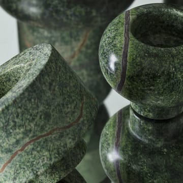 Rock candle sticks large - Green - Tom Dixon