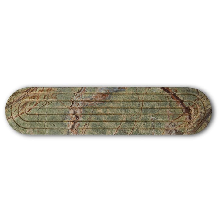 Rock serving tray Long - Green - Tom Dixon