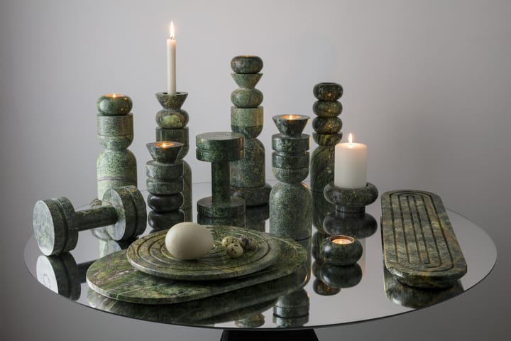 Rock serving tray Long - Green - Tom Dixon