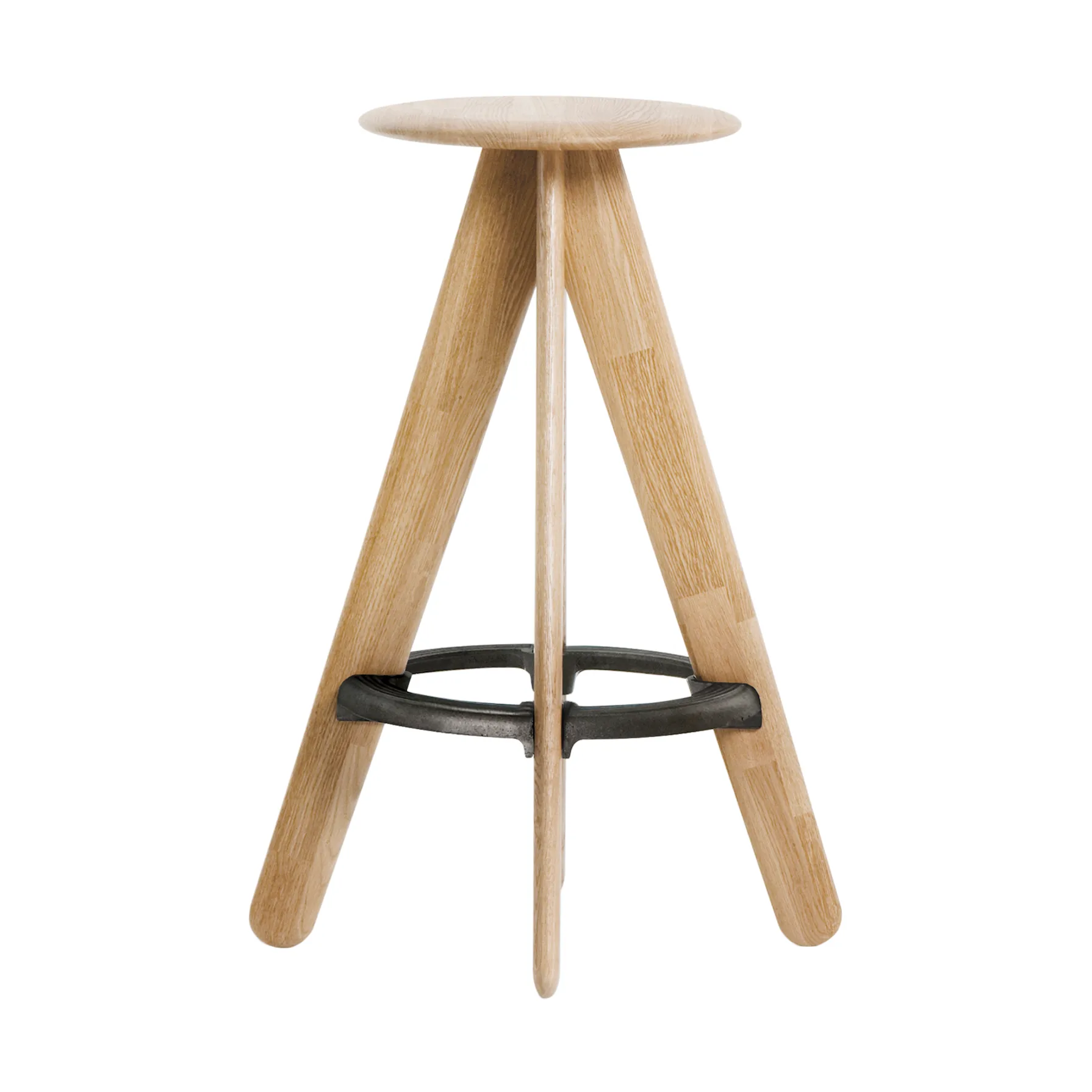 Slab bar stool 76 cm, Solid oak Tom Dixon