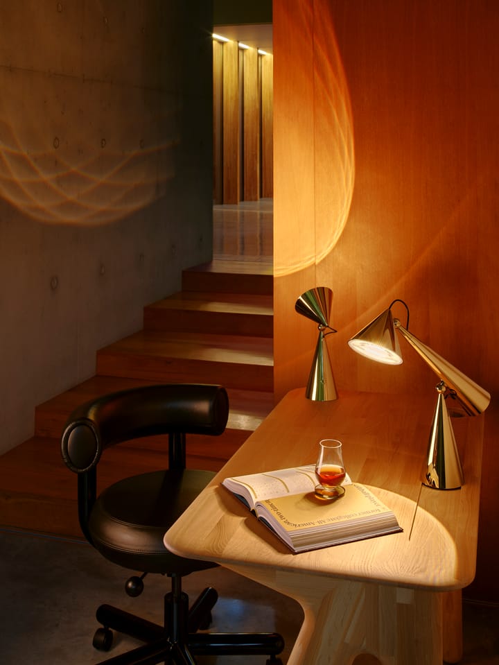 Slab desk, Oak, 120 cm Tom Dixon
