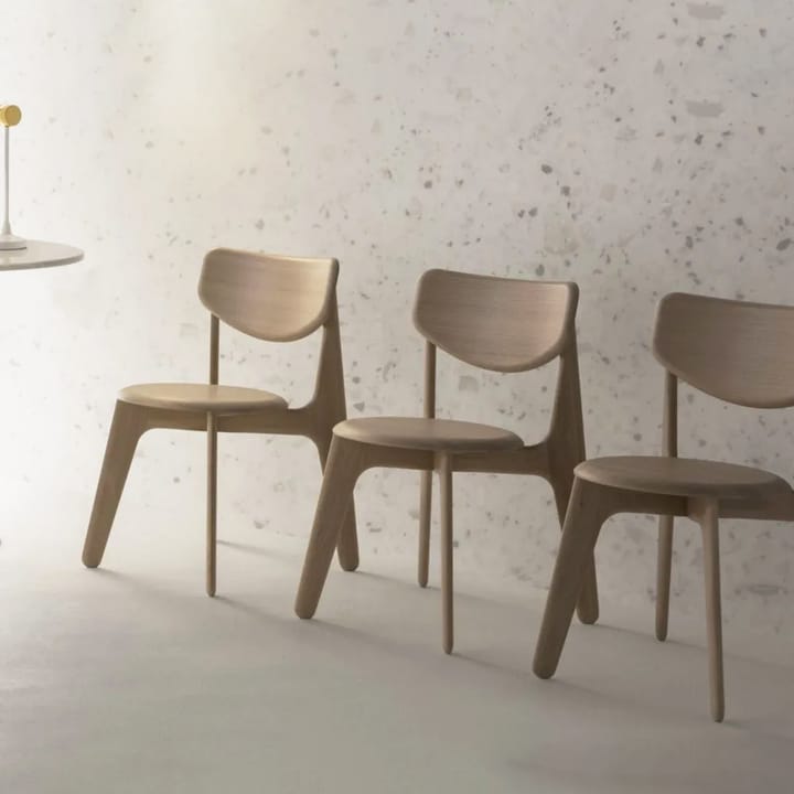 Slab Dining chair, Oak matte lacquer Tom Dixon