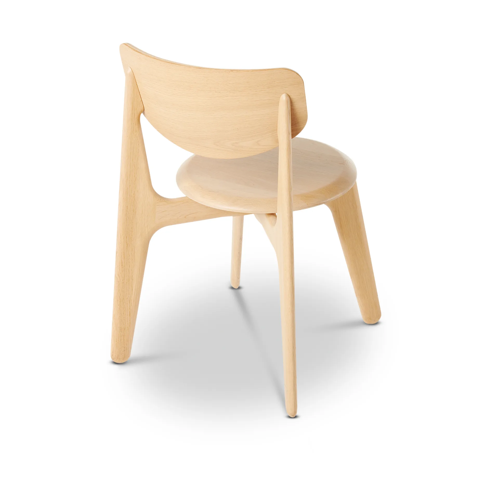 Slab Dining chair, Oak matte lacquer Tom Dixon