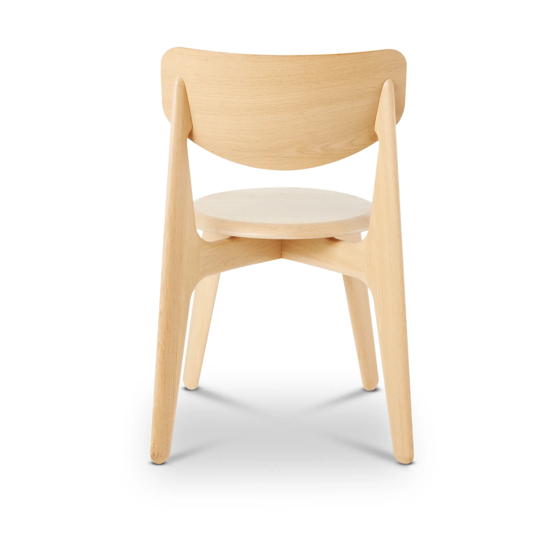 Slab Dining chair, Oak matte lacquer Tom Dixon