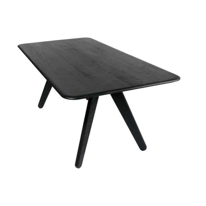 Slab dining table 96x200 cm, Black oak Tom Dixon