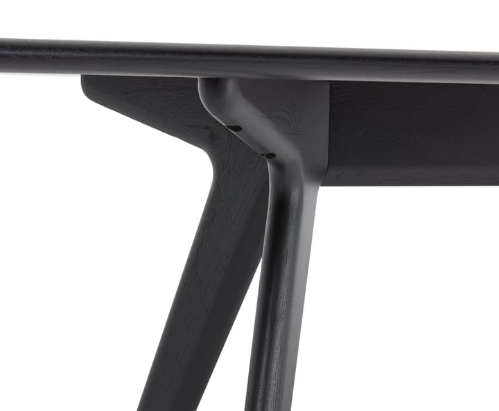 Slab dining table 96x200 cm, Black oak Tom Dixon