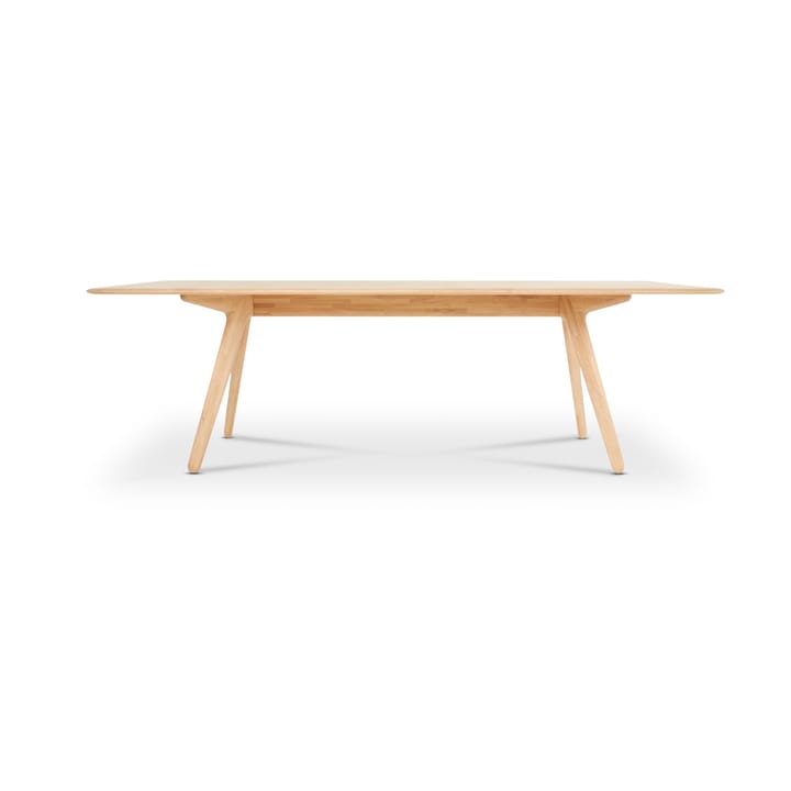 Slab dining table 96x200 cm - Natural oak - Tom Dixon