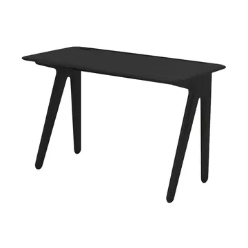 Slab Individual desk 60x120 cm - Black oak - Tom Dixon