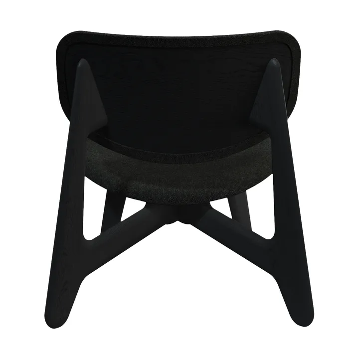 Slab lounge chair upholstered seat - Natural brushed oak-Hallingdal 0180 CMHR - Tom Dixon