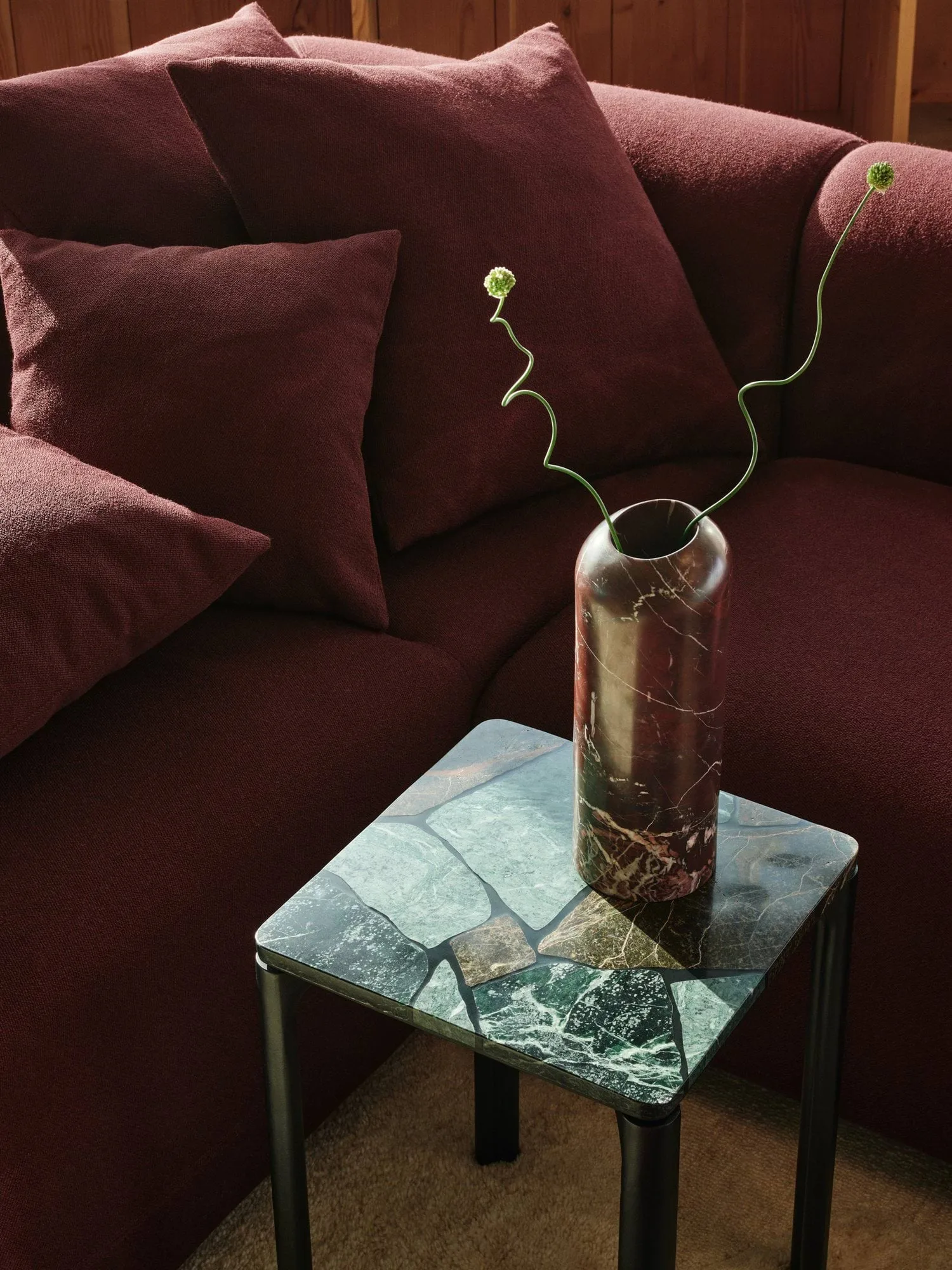 Smash side table, Green, 35x35x50 cm Tom Dixon