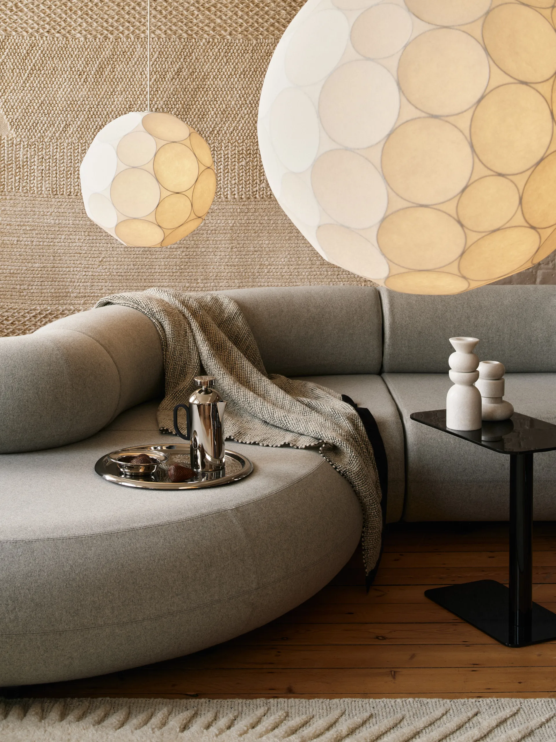 Soft pendant Ø45 cm, White Tom Dixon