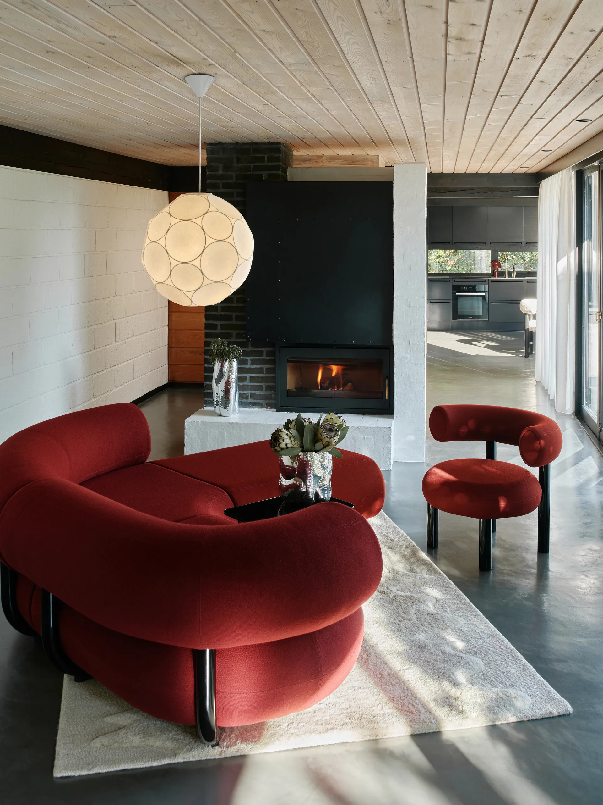 Soft pendant Ø45 cm, White Tom Dixon