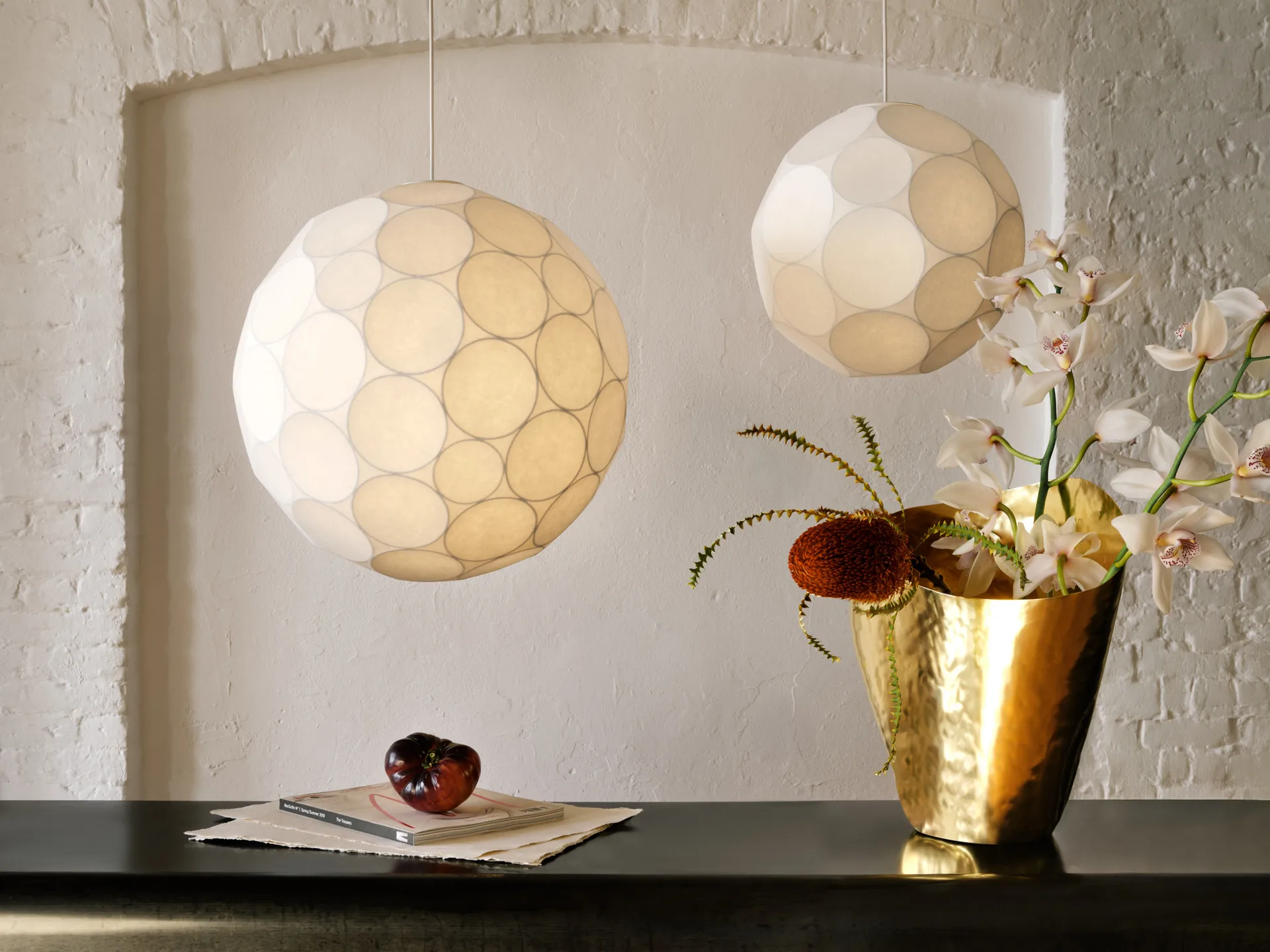 Soft pendant Ø60 cm, White Tom Dixon