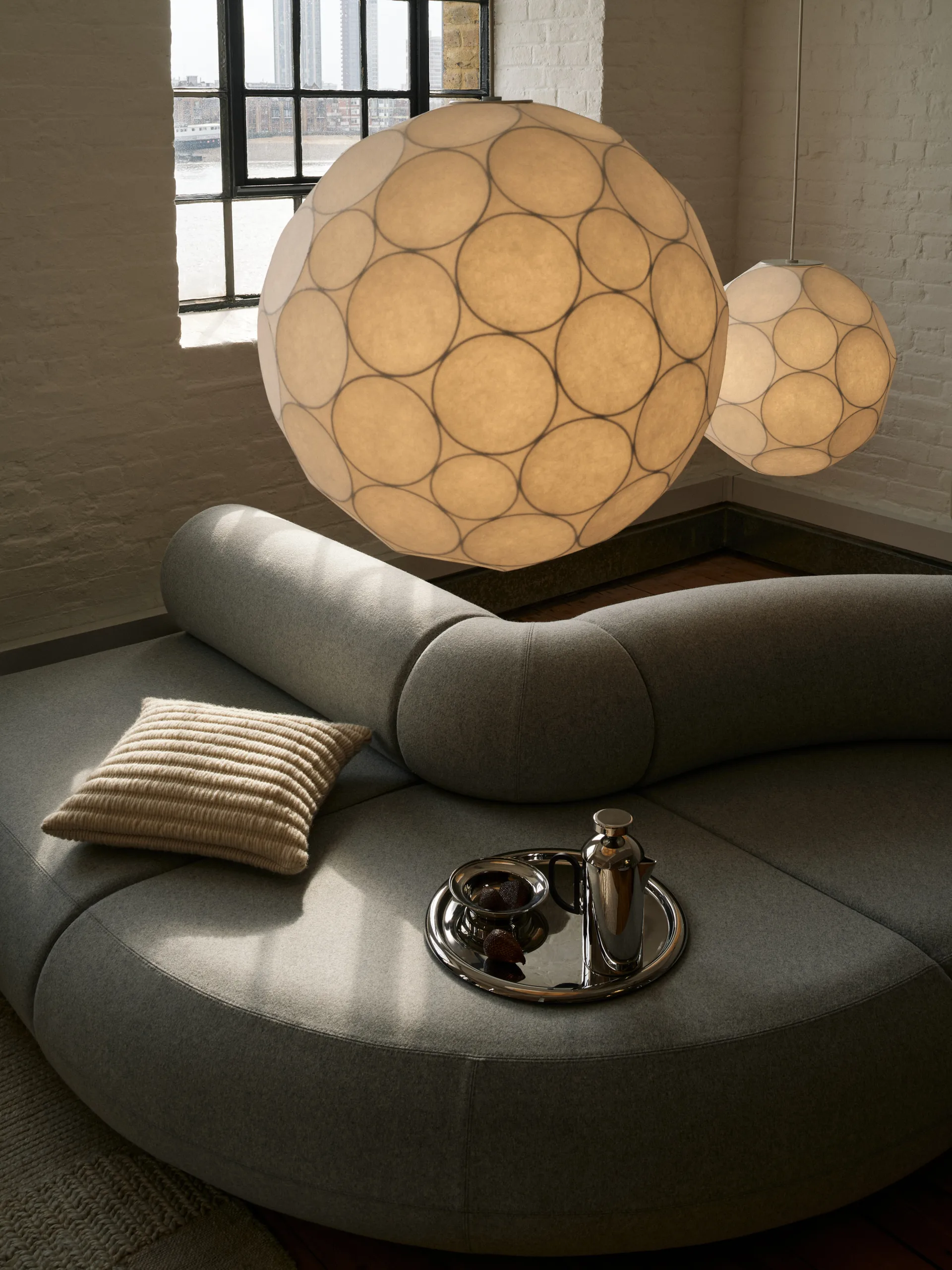 Soft pendant Ø60 cm, White Tom Dixon