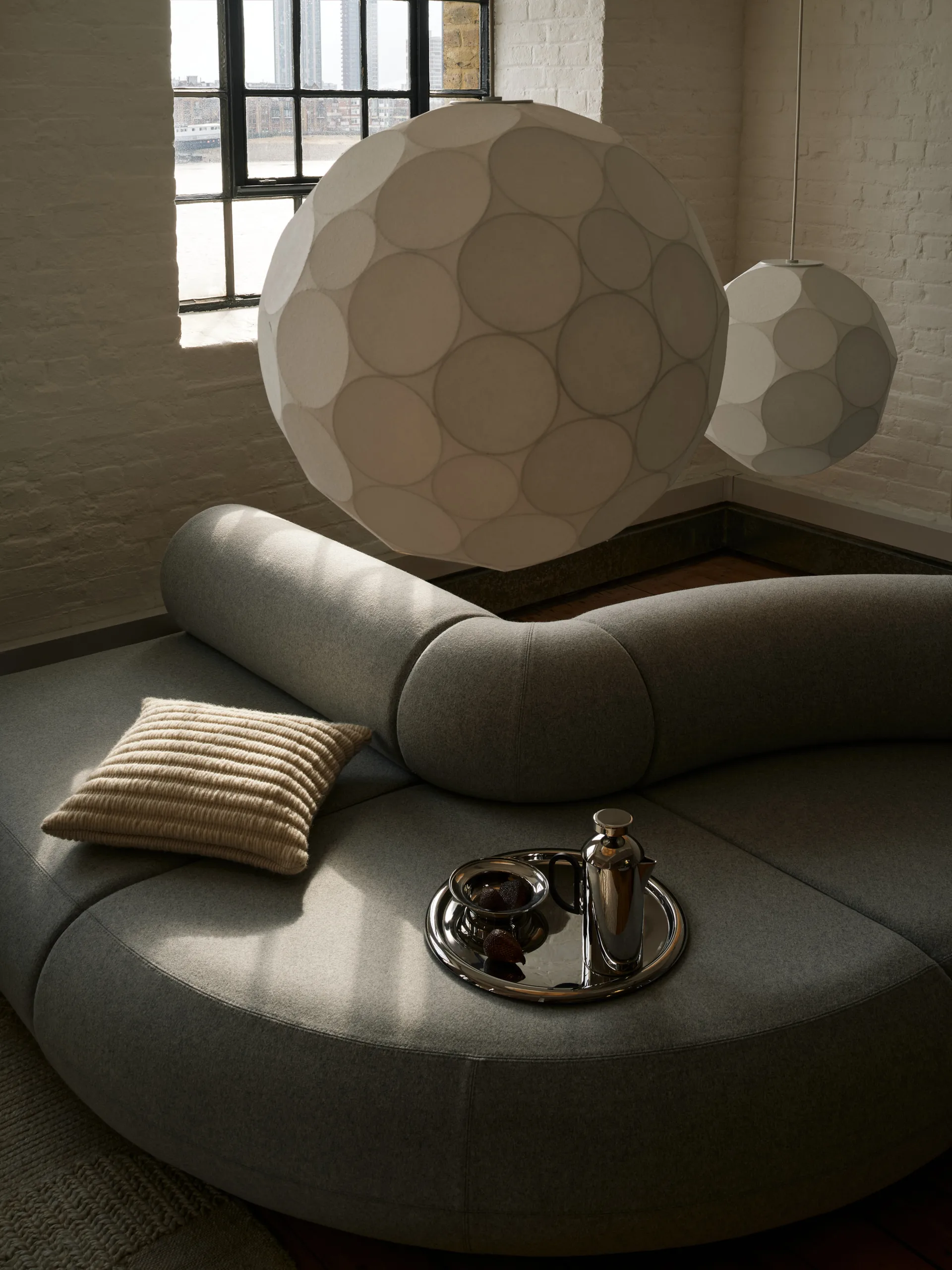 Soft pendant Ø60 cm, White Tom Dixon