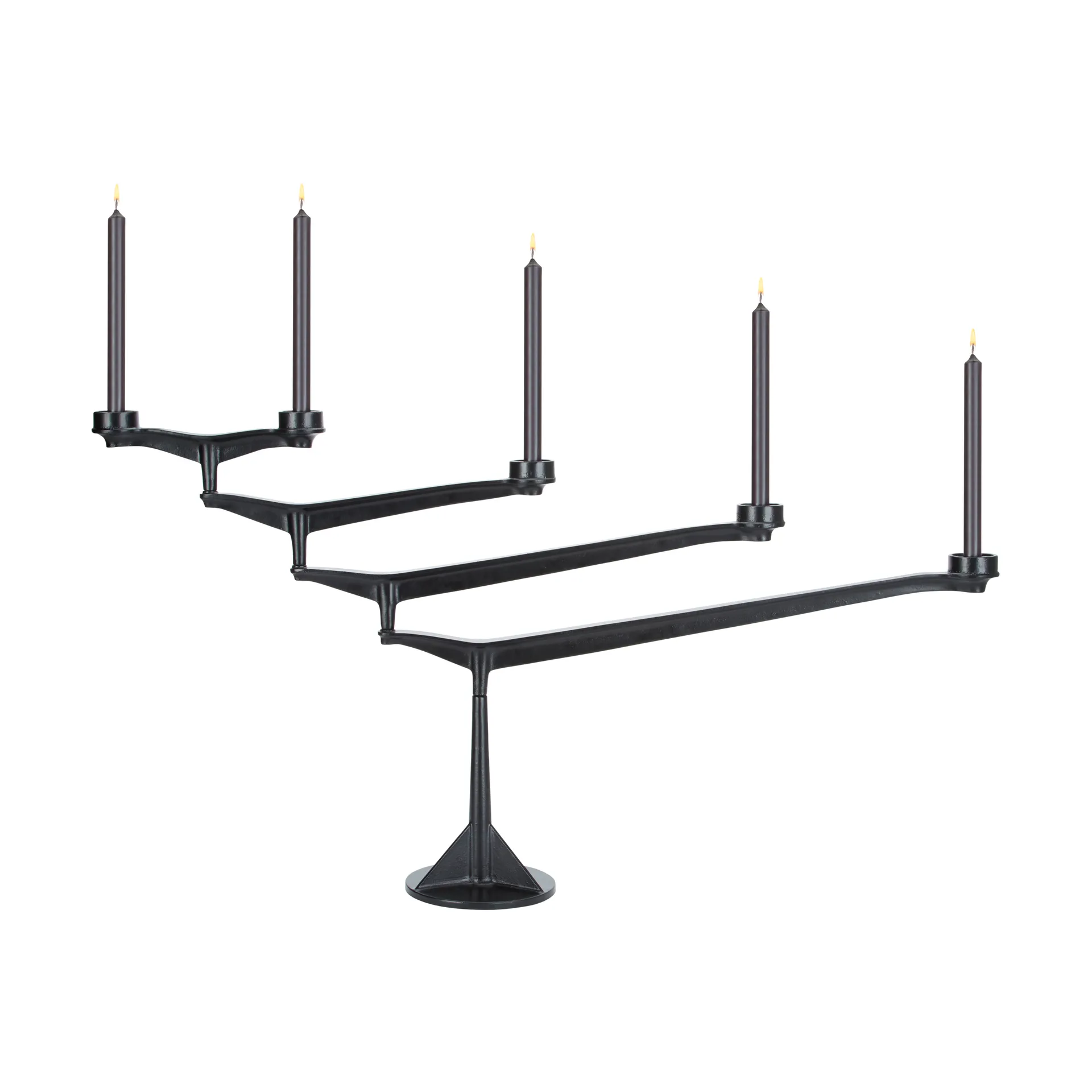 Spin candleholder, Black Tom Dixon