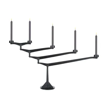 Spin candleholder - Black - Tom Dixon