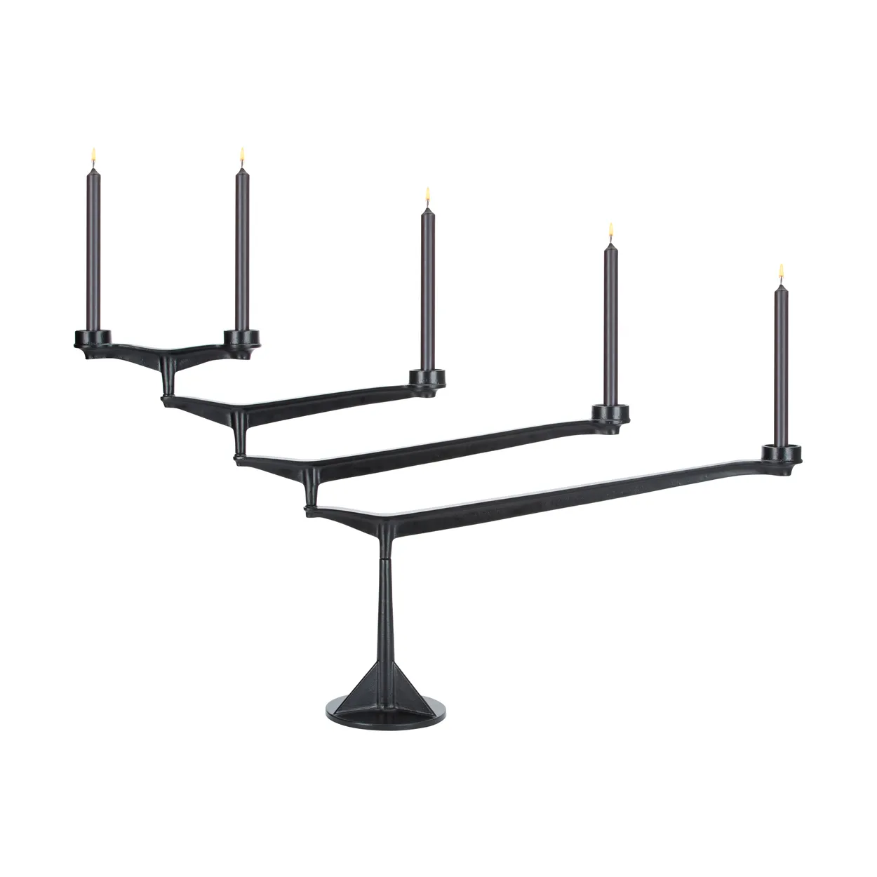 Tom Dixon Spin candleholder Black | Scandinavian Design | Candle holders | Black