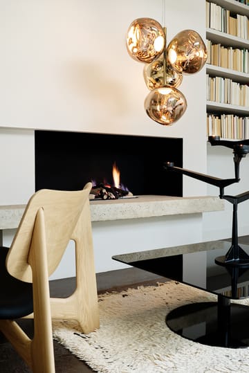 Spin candleholder - Black - Tom Dixon