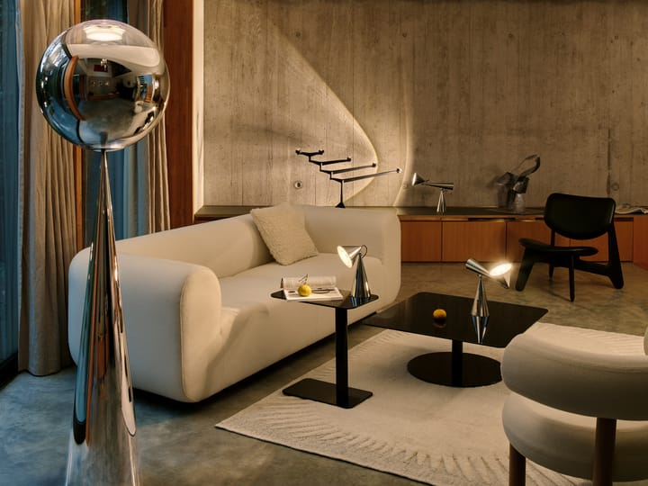 Spin candleholder, Black Tom Dixon