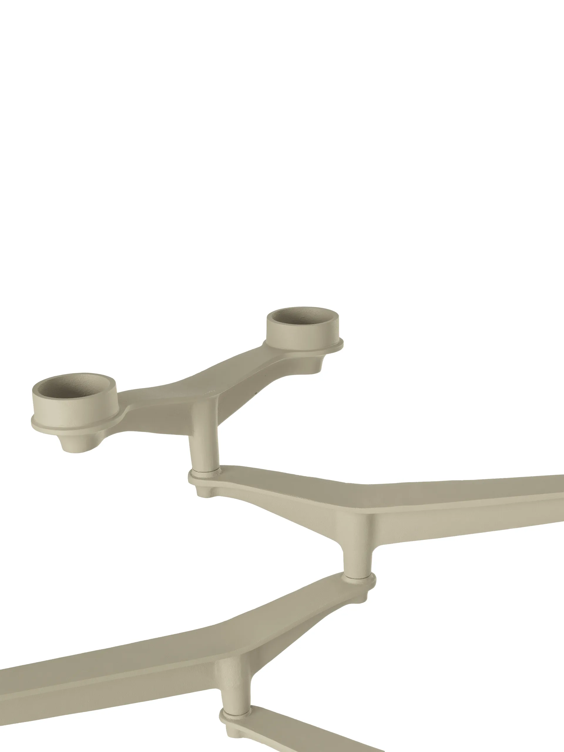 Spin candleholder, Putty Tom Dixon