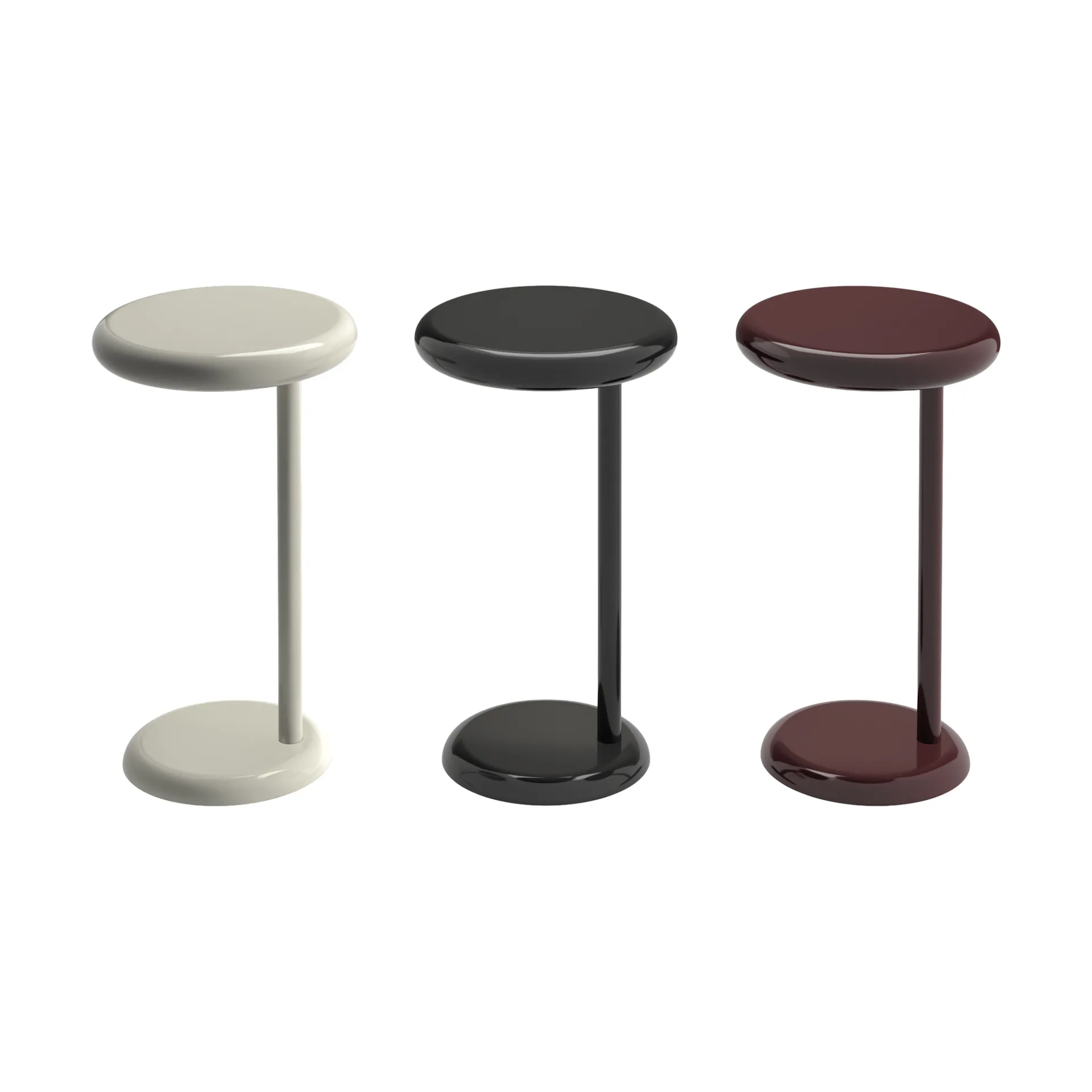 Spot side table, Black, Ø35x55 cm Tom Dixon
