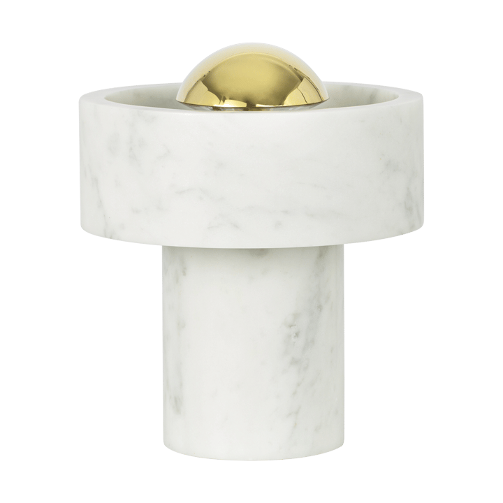Stone Portable LED table lamp 19 cm - Marble - Tom Dixon