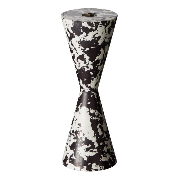 Swirl Cone candle holder - Black-white - Tom Dixon