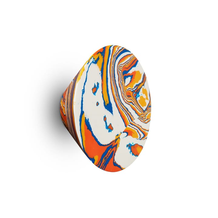 Swirl Cone hook large - marble - Tom Dixon