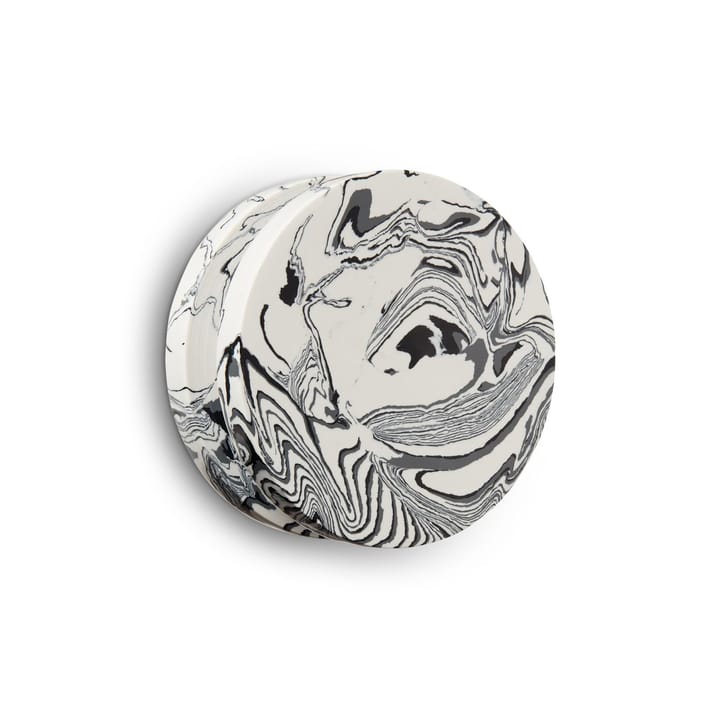 Swirl Dumbbell hook large - marble - Tom Dixon