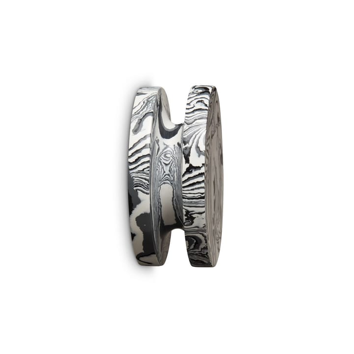 Swirl Dumbbell hook large - marble - Tom Dixon