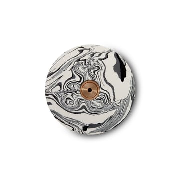Swirl Dumbbell hook large - marble - Tom Dixon