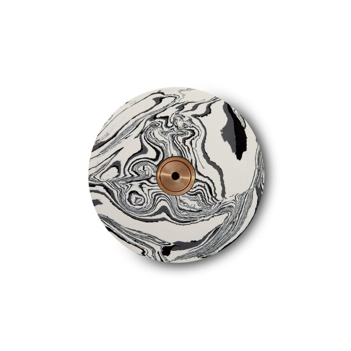 Swirl Dumbbell hook large - marble - Tom Dixon