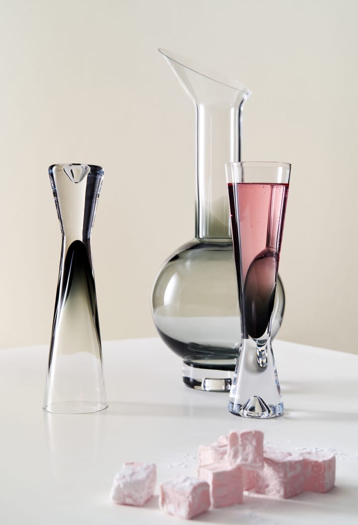 Tank champagne glass 2-pack, black Tom Dixon